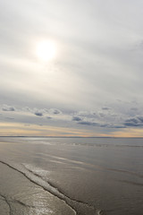 White sea. Severodvinsk. The Island Of Yagry. Autumn day by the sea