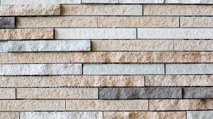 Close up Texture of Brick Wall with Copyspace