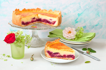 Pflaumen- Schmandkuchen