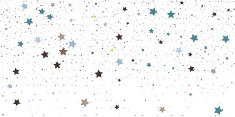 Abstract flying confetti.