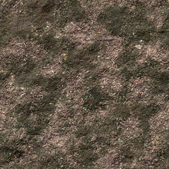 grass with bark and twigs