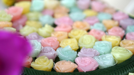 heart shaped candies