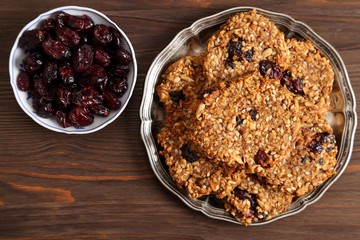 Oatmeal cookies.
