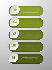 Step by step infographic.