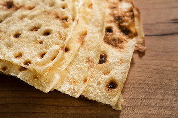 Dettaglio pane carasau