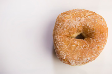 Fatti fritti sardi sfondo bianco