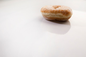 Fatti fritti sardi sfondo bianco