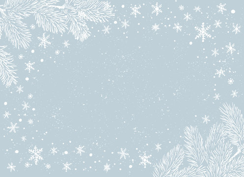 Christmas Poster - Illustration. Vector illustration of Christmas Background
