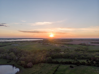 Nebraska rural countryside landscape 