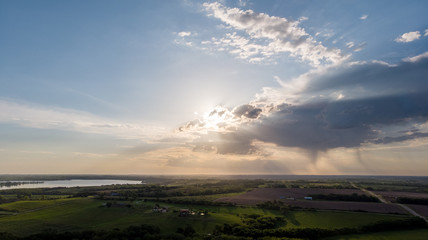 Nebraska rural countryside landscape 