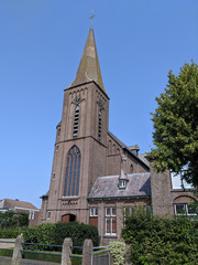 Fototapeta na wymiar Marcellinus church in Broekland