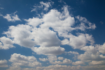 Sky with clouds