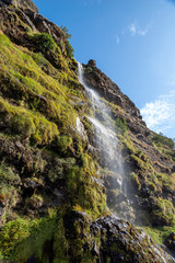 Small waterfall in Thorsteins Grove Iceland