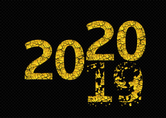 2020 Broken golden numbers