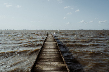 Nordsee, Dangast, Jadebusen, Niedersachsen, Sand, Strand, Muscheln, Wasser, Steg, Friesland,...