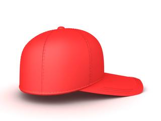 3D Rendering of red hat