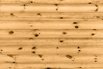 clear expressive wooden pattern of pine logs with knots