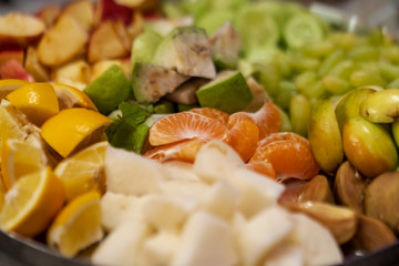 A Puja Plate Full Of Fruits