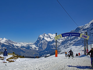 rope Switzerland alps
