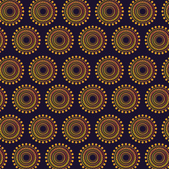 Circle Geometric Pattern, unique pattern  background.