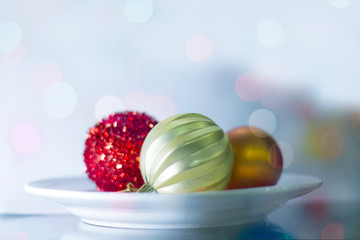 christmas lunch concept