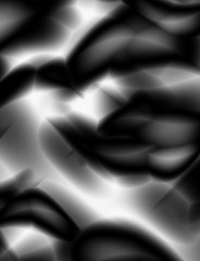 Fantasy monochrome illustration abstract headers background