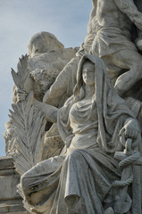 Columbus Monument detail
