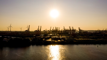 SunSet Hamburger Hafen