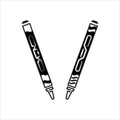 Crayon Icon, Drawing Crayon