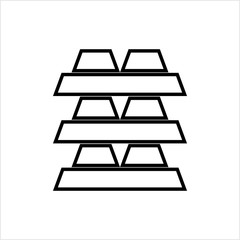 Gold Bar Icon