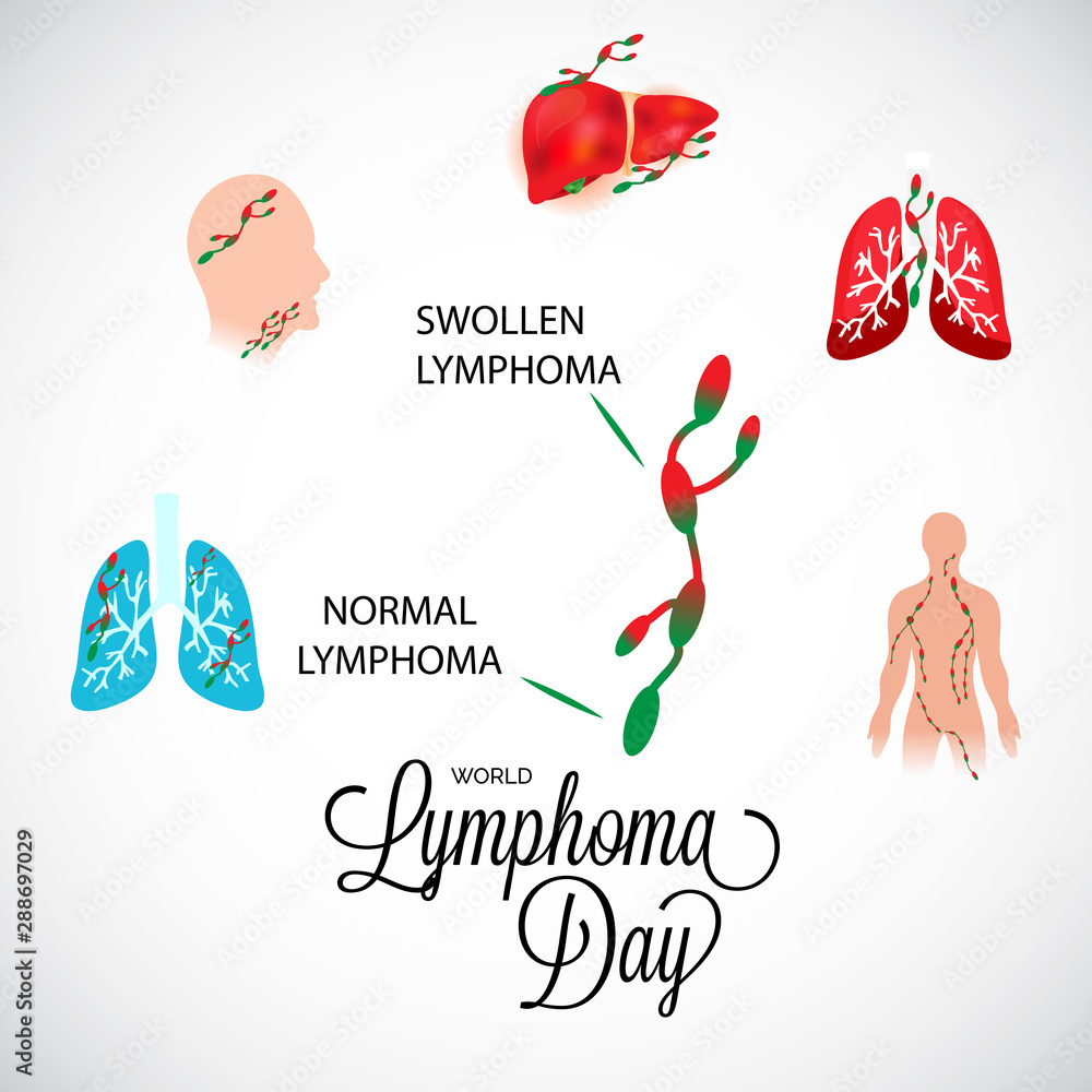 Sticker world lymphoma day