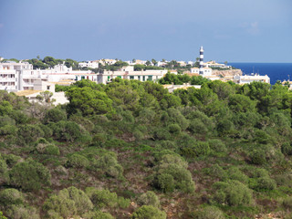 Portocolom mit Leuchtturm auf Mallorca