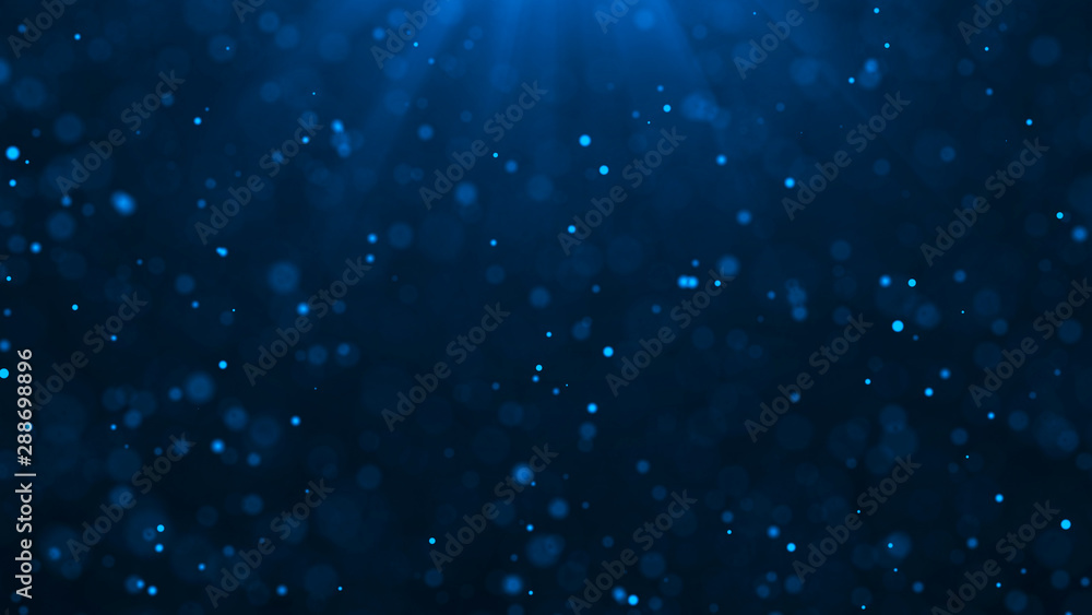 Poster dust particles. abstract background of particles. 3d rendering. dots background. futuristic digital 