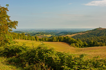 Fototapeta premium Panoramic view on Emilia Romagna region, Italy
