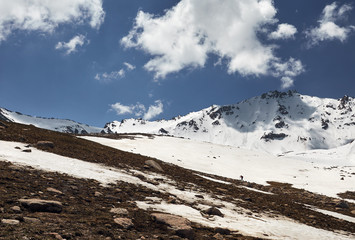 Beautiful landscape of mountains