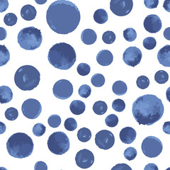 Random dots polka seamless pattern abstract