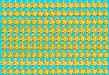 Composing mit Zitronenstücken