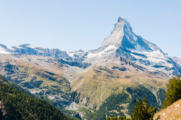 Zermatt, Matterhorn, Wallis, Alpen, Furggsattel, Furgggletscher, Gletscher, Furi, Sommer, Schweiz