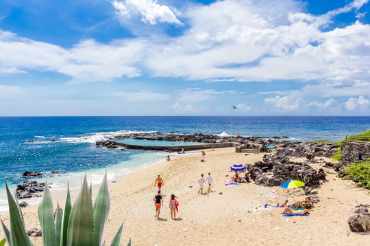beach of Boucan Canot, Saint-Gilles, R&eacute;union Island 