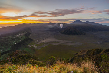 Bromo Tengger Semeru National Park is one of the best travel destination in Indonesia located in Malang East Java Indonesia Asia