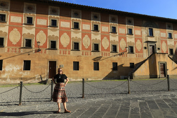 Fototapeta na wymiar Episcopal Seminary in San Miniato, Pisa Italy