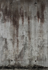 Seamless grey bare concrete wall texture. Architecture material constuction.