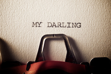My Darling concept