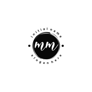 Mm Monogram Images – Browse 5,559 Stock Photos, Vectors, and Video