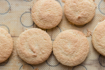 Photo of homemade biscuit cookies