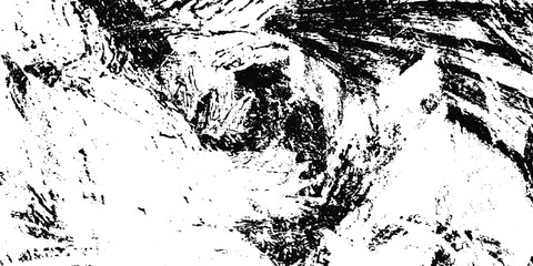 Naklejka premium Black and white grunge. Abstract texture of scratch. Worn vintage Board. Vector pattern of dirt and stains