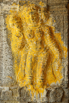 Art at a Hindu temple
