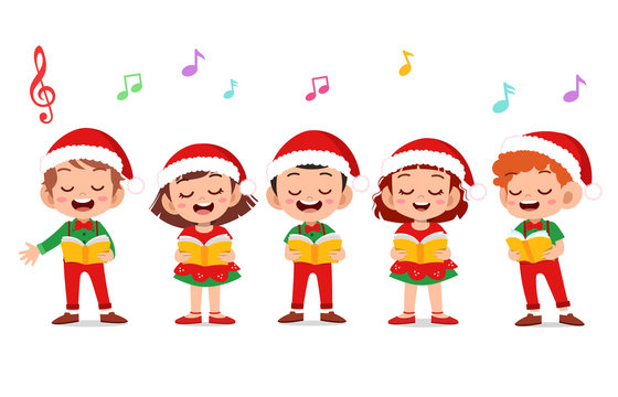 happy kids christmas sing musical