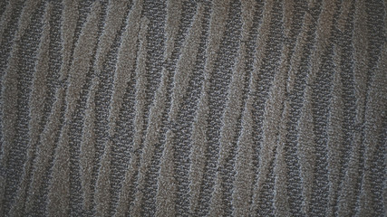Gray carpet texture of pattern like zebra