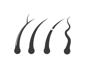 hair root icon vector illustration design